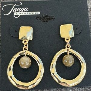 High-End Department Store Designer One of Kind Statement Earrings
